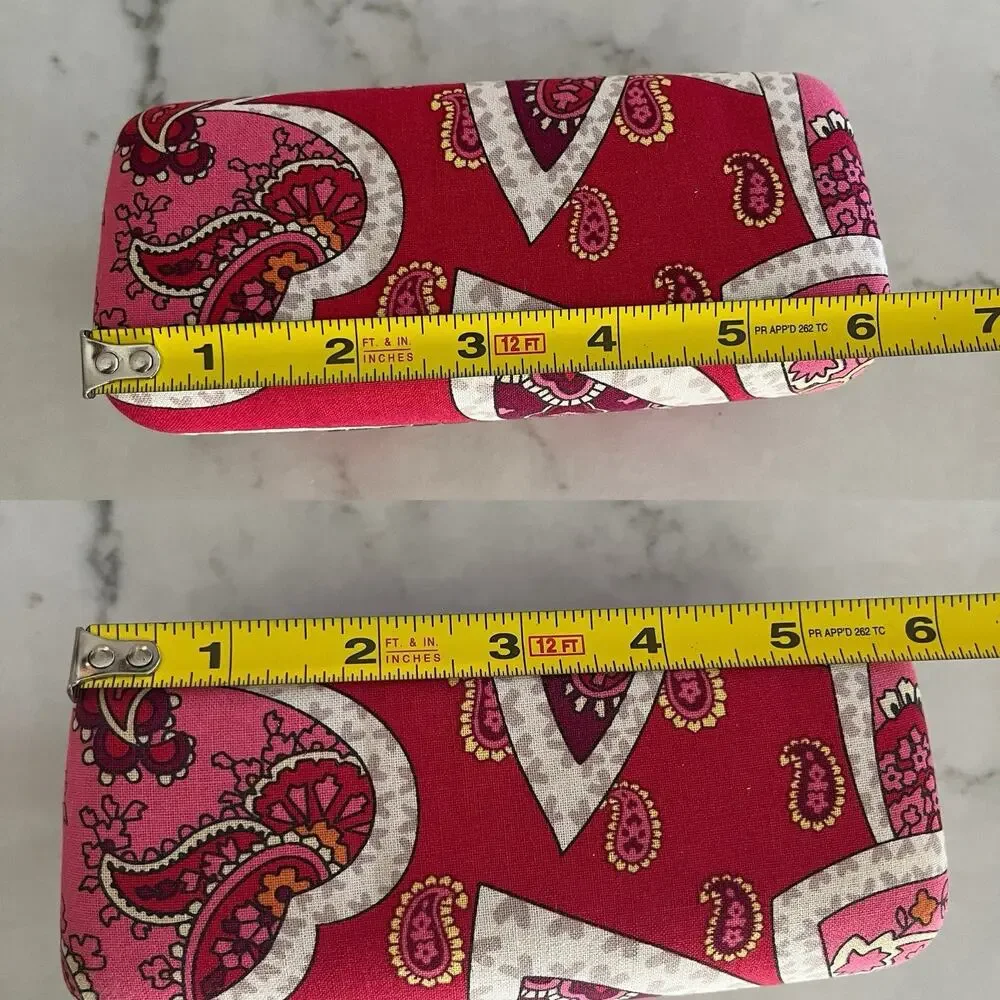 Vera Bradley Sunglasses Eyeglasses Case soft fabric covered case